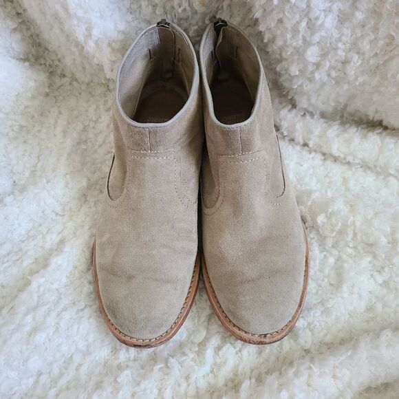 Johnston & Murphy Susi Tan Suede‎ Leather Ankle Boots - Picture 2 of 5